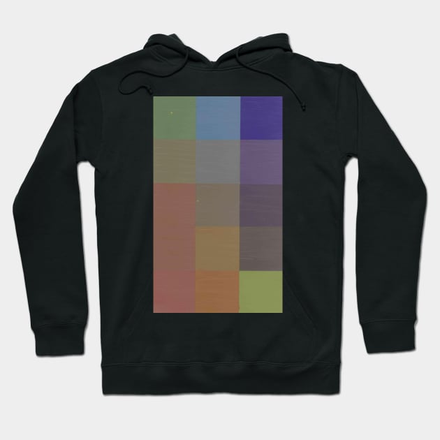 ColorGrid3 Hoodie by deavdeav